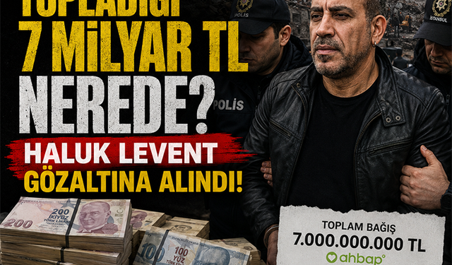 AHBAP'ın Topladığı 7 Milyar TL Nerede? Haluk Levent Hakkında Yakalama Kararı!