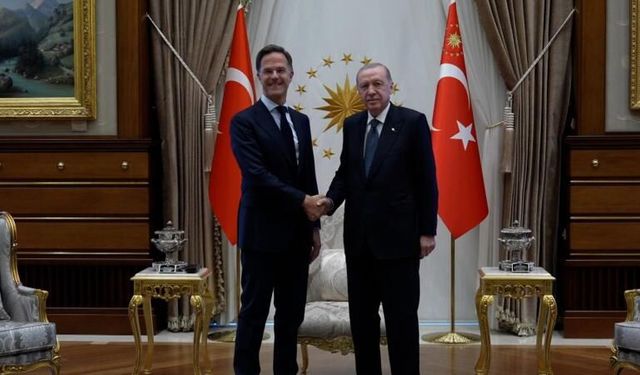 Cumhurbaşkanı Erdoğan, NATO Genel Sekreteri Rutte'yi kabul etti!