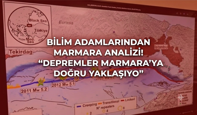 Bilim adamlarından Marmara analizi! “Depremler Marmara’ya doğru yaklaşıyor”