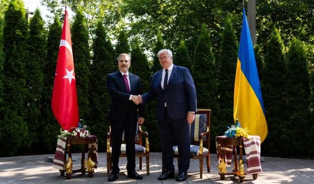 Bakan Fidan Ukraynalı mevkidaşı Sibiha ile görüştü!