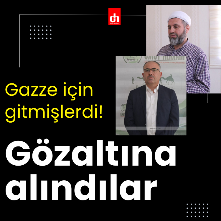 Gazze için gitmişlerdi! Umut Kervanı yetkilisi Elibüyük: Mısır'da gözaltına alındık
