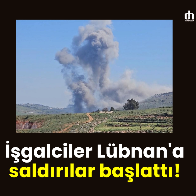 İşgal rejimi, Lübnan'ı yine İHA ile hedef aldı!