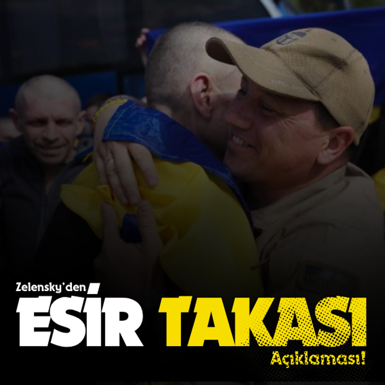 Zelensky'den esir takası açıklaması!