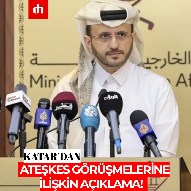 Katar’dan ateşkes görüşmelerine ilişkin açıklama!