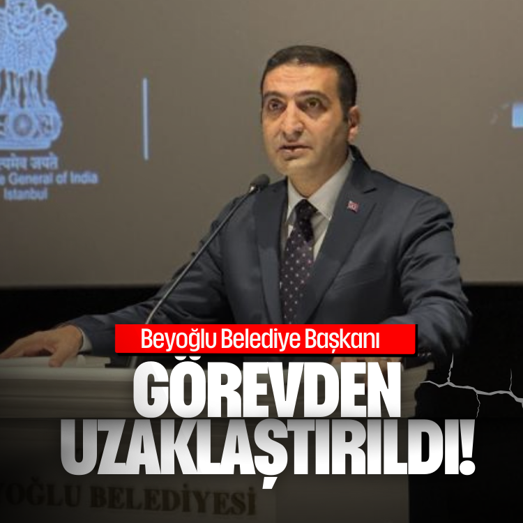 Beyoğlu Belediye Başkanı Güney görevden uzaklaştırıldı