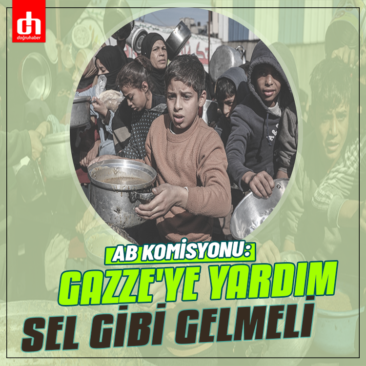 AB komisyonu: Gazze'ye yardım sel gibi gelmeli