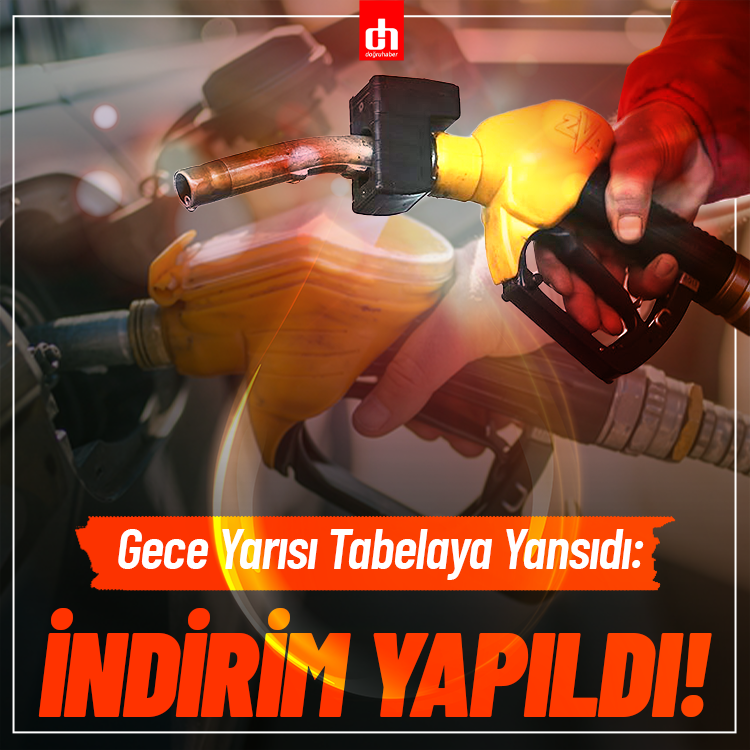 Akaryakıttaki indirim gece yarısı tabeleya yansıdı: İşte güncel fiyatlar!