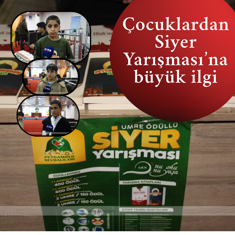Çocuklardan Siyer Yarışması’na büyük ilgi