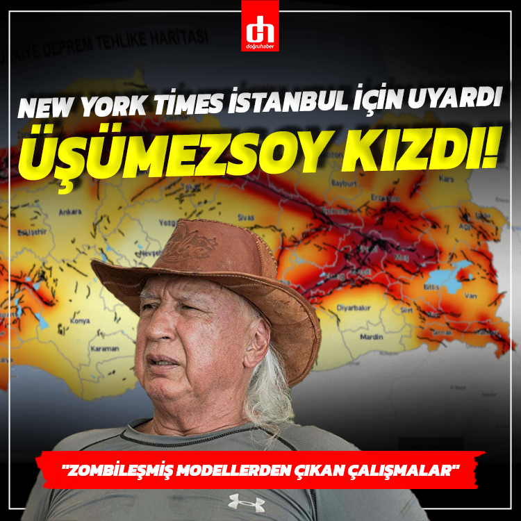 New York Times İstanbul depremini duyurdu: Üşümezsoy tepki gösterdi!