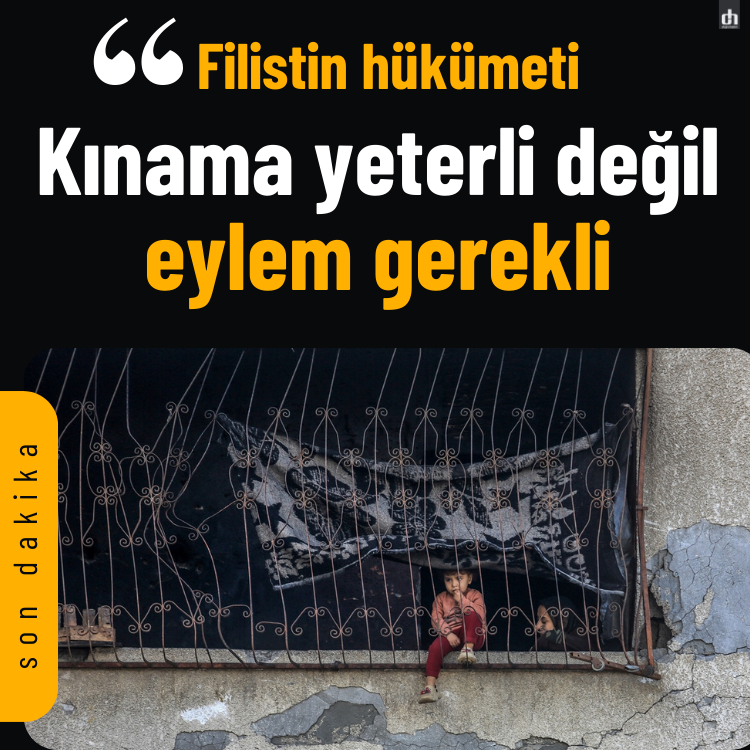 Filistin: Kınama yeterli değil eylem gerekli