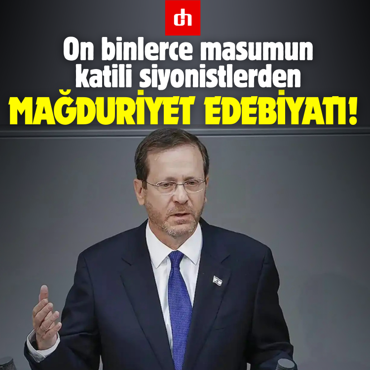 On binlerce masumun katili siyonistlerden mağduriyet edebiyatı!
