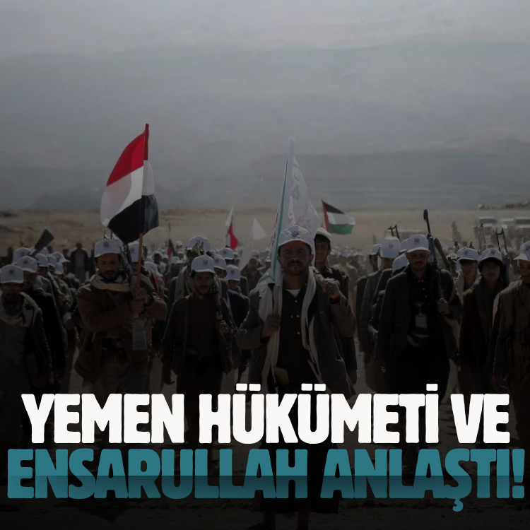 Yemen hükümeti ve Ensarullah anlaştı