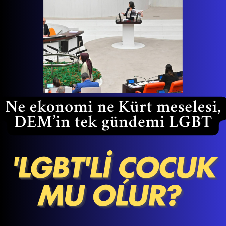 DEM'in tek gündemi  'LGBT': Diyarbakırlılara sorun, 'LGBT'li çocuk mu olur?
