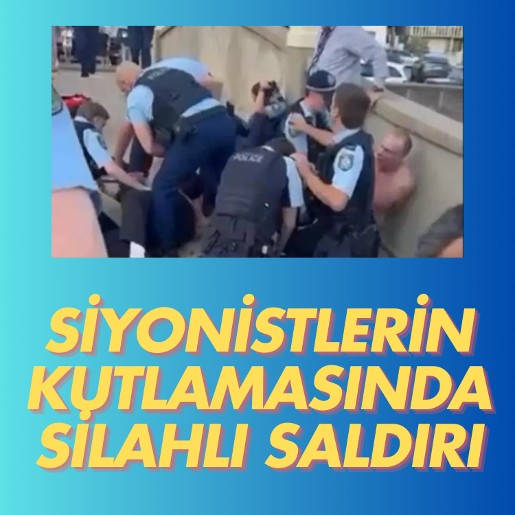 Siyonistlerin kutlamasında silahlı saldırı