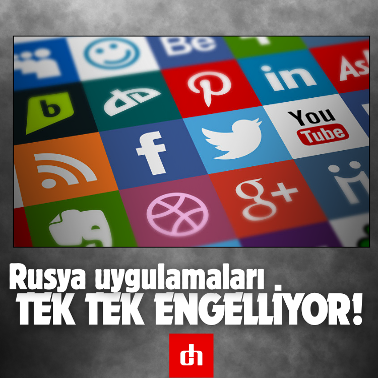 Rusya uygulamaları tek tek engelliyor!