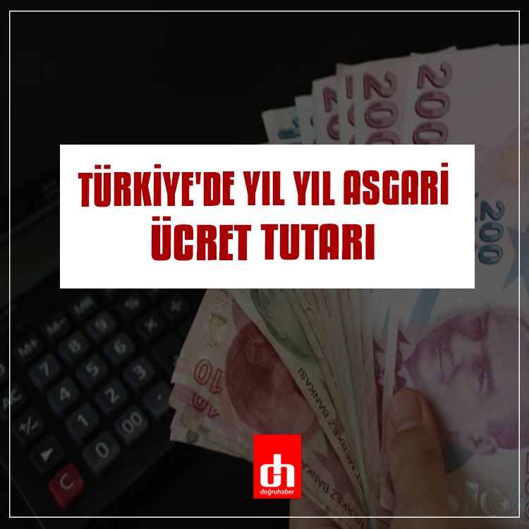 Türkiye'de yıl yıl asgari ücret rakamları - 2011'den 2024'e kadar