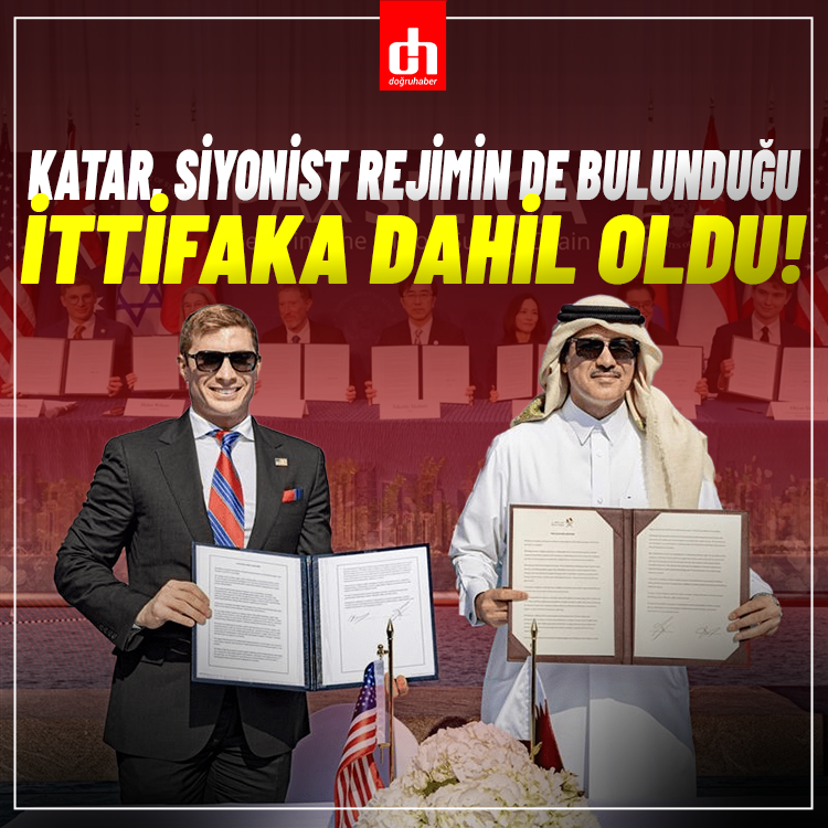 Katar, siyonist rejimin de bulunduğu Pax Silica ittifakına dahil oldu!