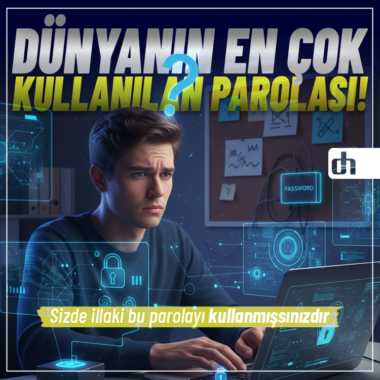 Dünyanın en çok kullanılan parolası belli oldu! Sizde illaki bu parolayı kullanmışsınızdır