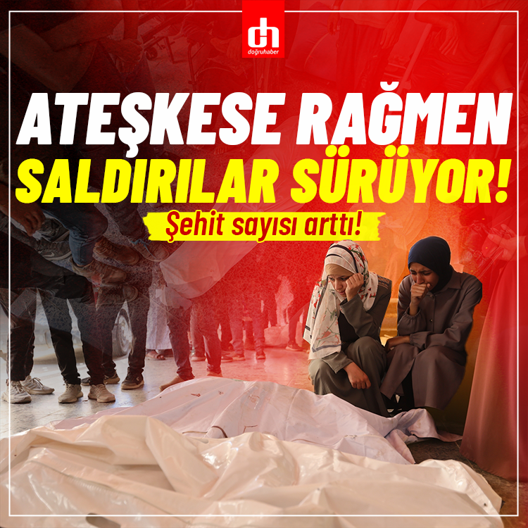 Gazze’de can kaybı artıyor: Şehit sayısı 71 bin 851’e ulaştı!