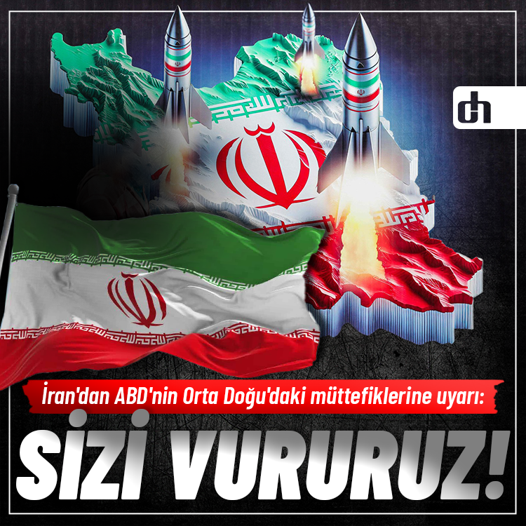 İran'dan ABD'nin Orta Doğu'daki müttefiklerine uyarı: Sizi vururuz!