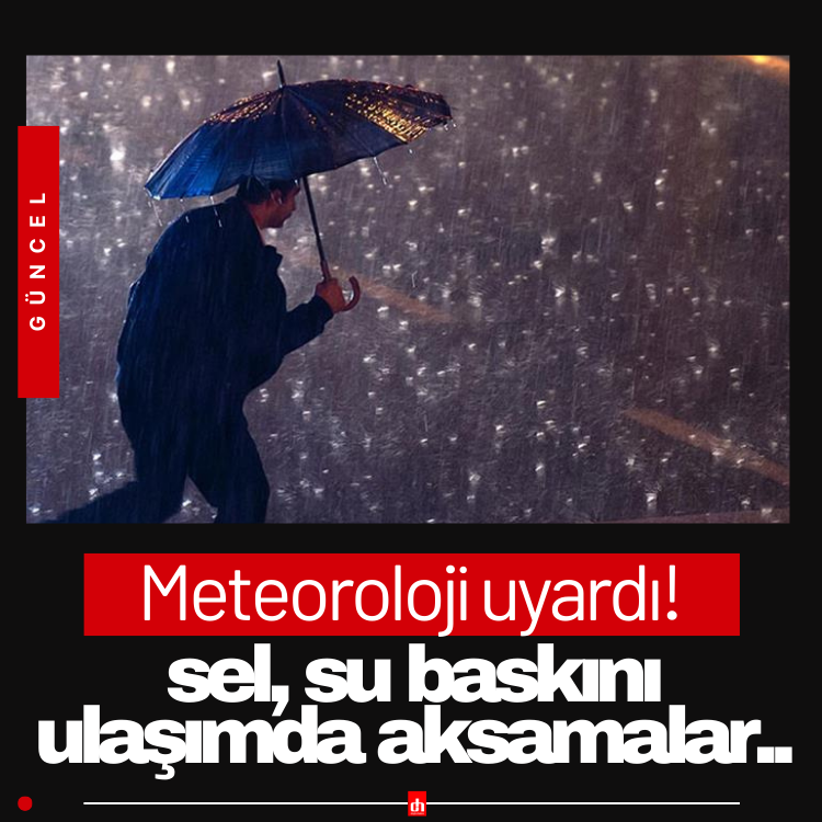 9 il için sarı kodlu uyarı!