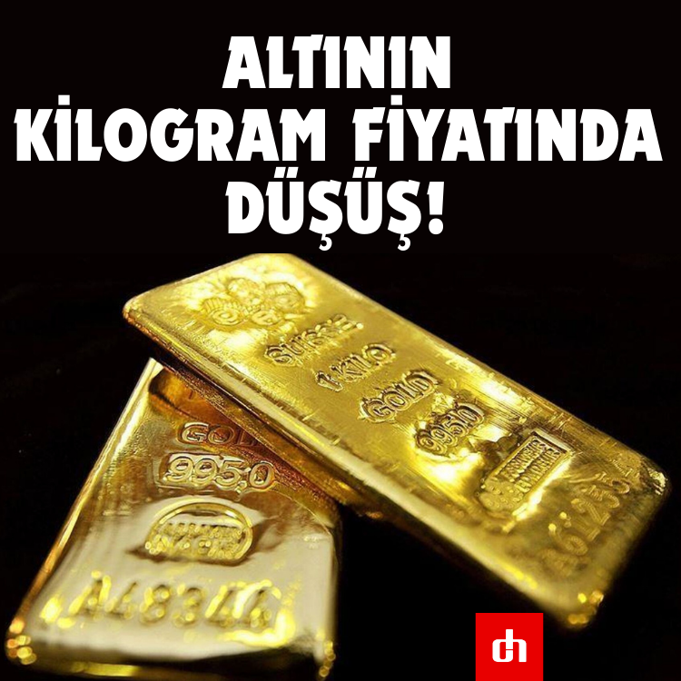 Altının kilogram fiyatında düşüş!