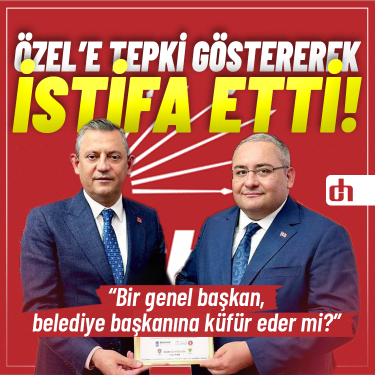 CHP'li Belediye Başkanı İstifa Etti!