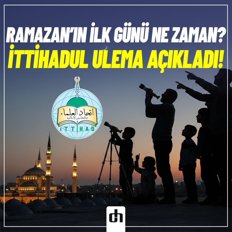 Çarşamba günü oruç tutulacak mı? İTTİHADUL ULEMA'dan açıklama geldi!