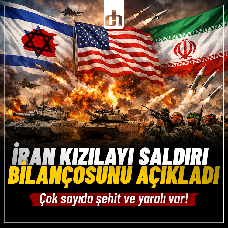 İran Kızılayı saldırı bilançosunu açıkladı: Çok sayıda şehit ve yaralı var!