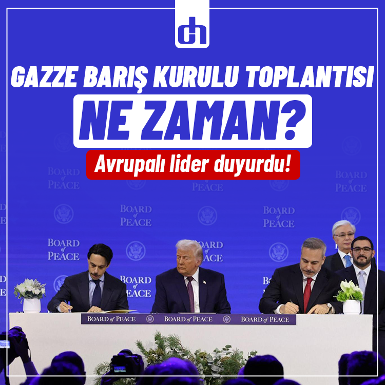 Gazze Barış Kurulu toplantısı ne zaman? Avrupalı lider duyurdu!