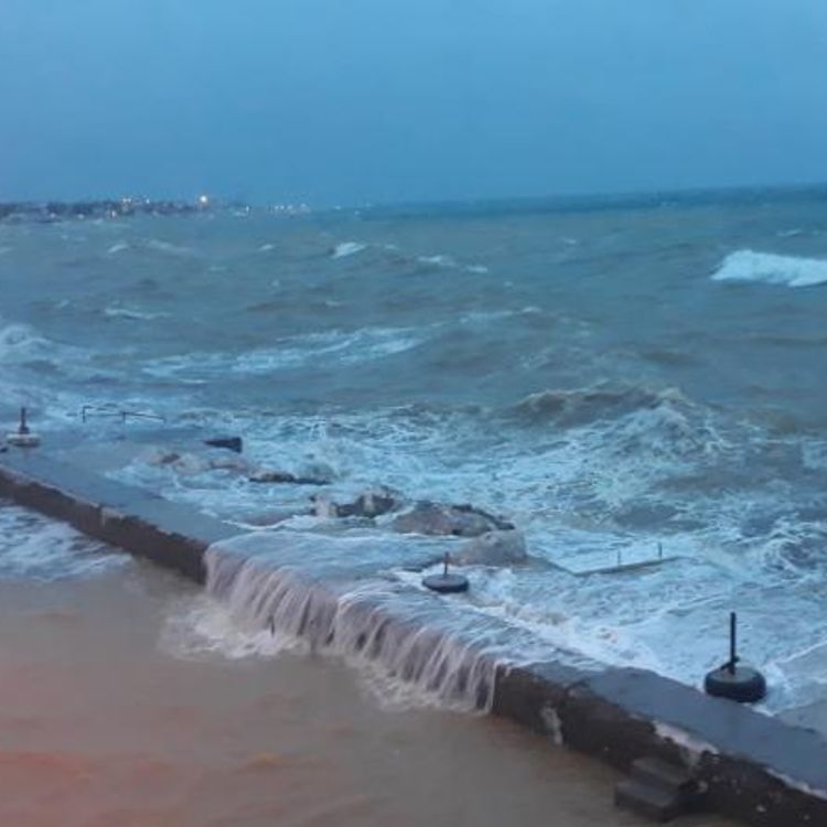 Çanakkale'de kuvvetli fırtına!