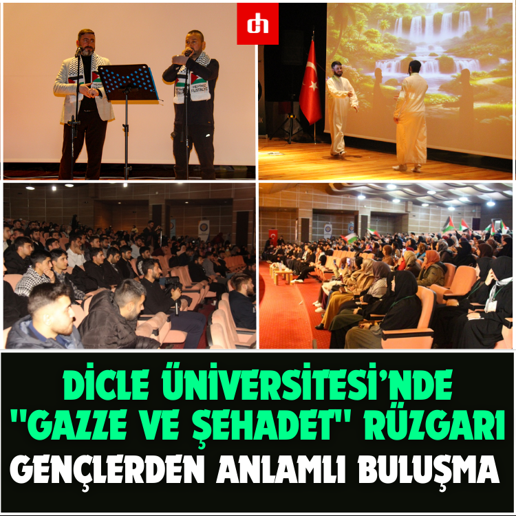 Dicle Üniversitesi’nde "Gazze ve Şehadet" Rüzgarı: Gençlerden Anlamlı Buluşma