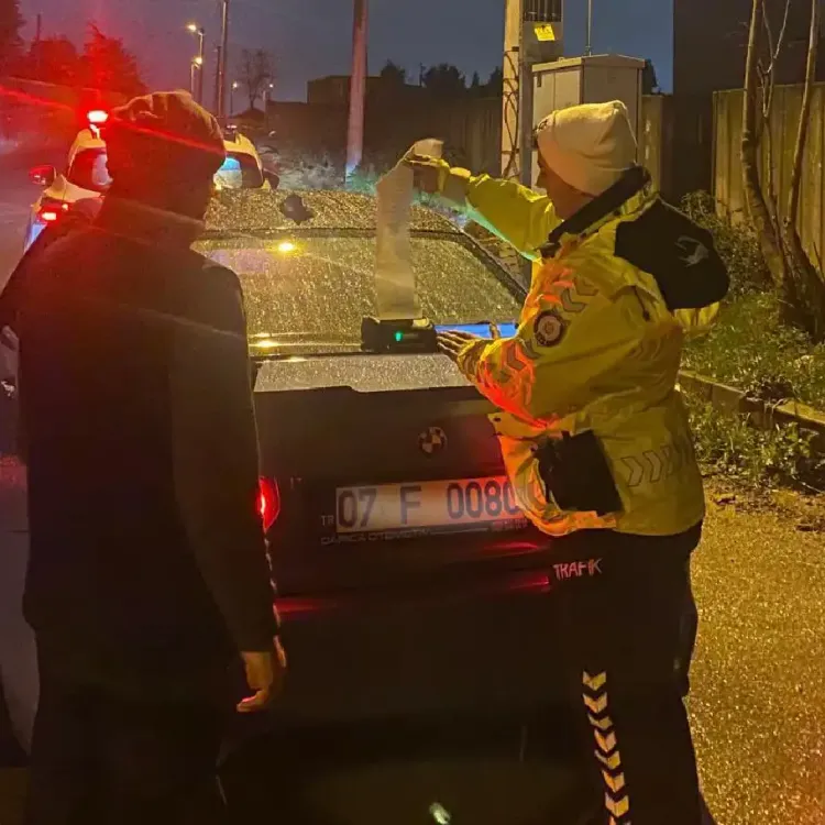 Darıca’da Drift Yapan Sürücüye Ağır Fatura: Sosyal Medya Görüntüleri Ele Verdi