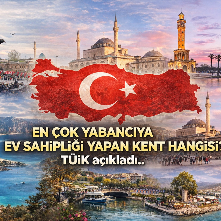 En çok yabancıya ev sahipliği yapan kent hangisi? TÜİK açıkladı..