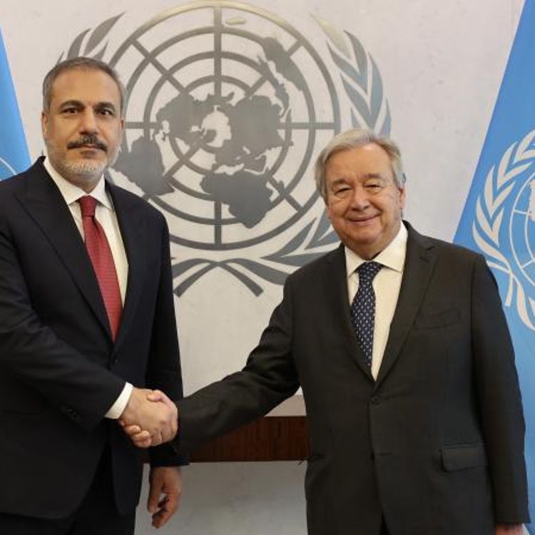 Bakan Fidan BM Genel Sekreteri Guterres ile görüştü