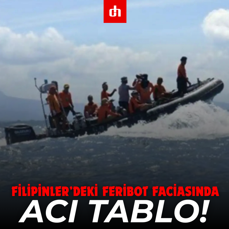 Filipinler’deki Feribot Faciasında Acı Tablo!