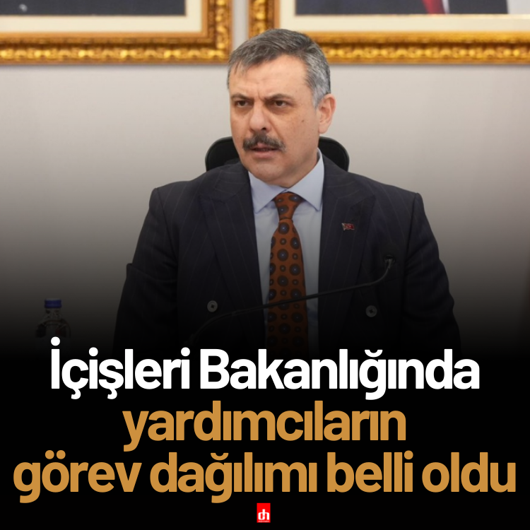 Son dakika: İçişleri Bakan Yardımcıları'nın sorumluluk alanları belli oldu