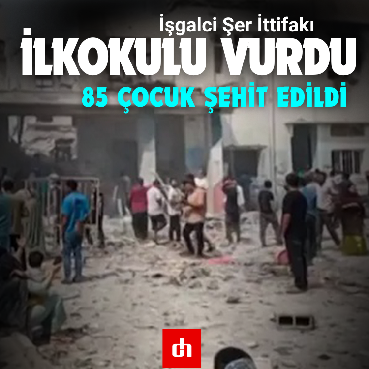 İşgalci Şer İttifakı İlkokulu Vurdu: 85 Çocuk Şehit Edildi