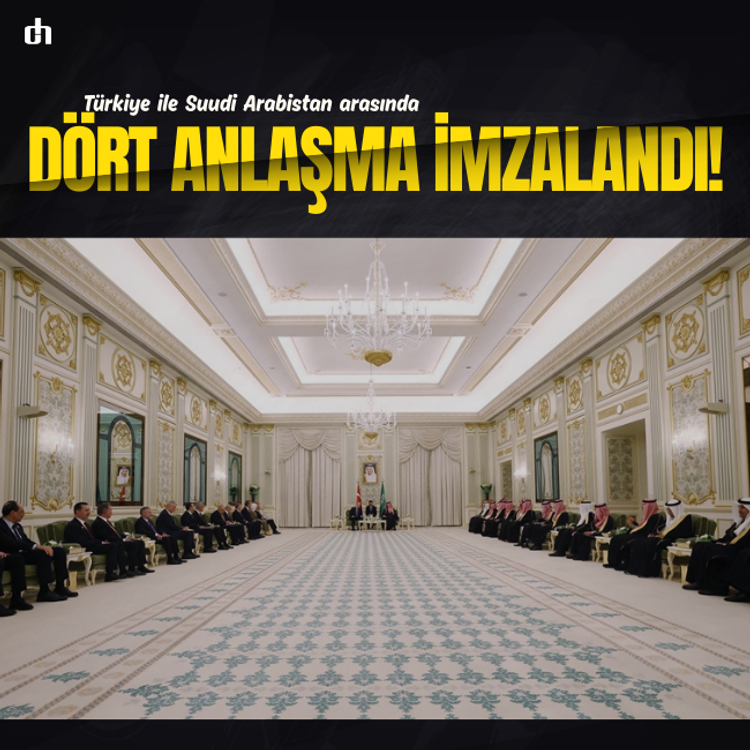 Türkiye ile Suudi Arabistan arasında dört anlaşma imzalandı