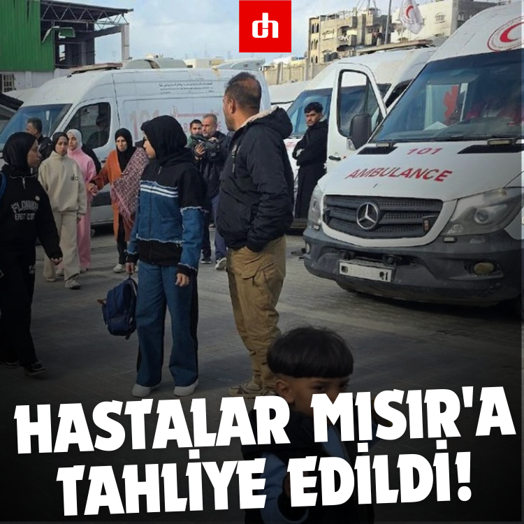 Filistin Kızılayı'ndan son dakika açıklaması: 7 hasta ve 14 refakatçi Mısır'a tahliye edildi!