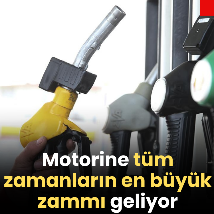 Motorine tüm zamanların en büyük zammı geliyor