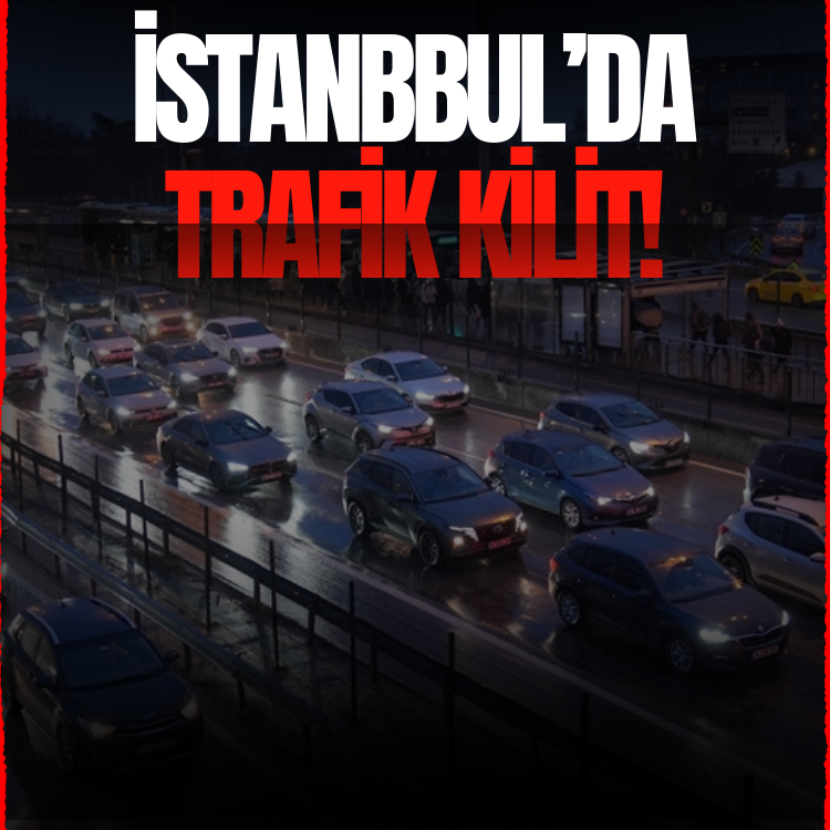İstanbul'da trafik yoğunluğu yüzde 87'ye çıktı