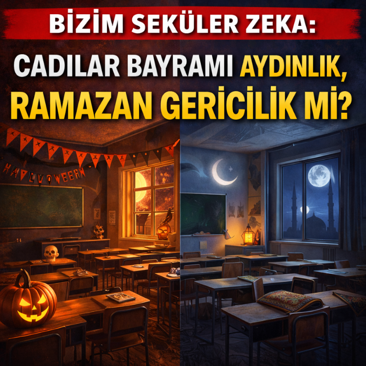 Bizim seküler zeka: Cadılar Bayramı aydınlık, Ramazan gericilik mi?