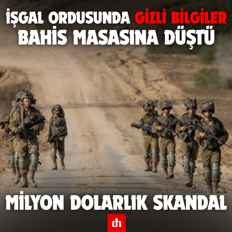 İşgal ordusunda gizli bilgiler bahis masasına düştü: Milyon dolarlık skandal
