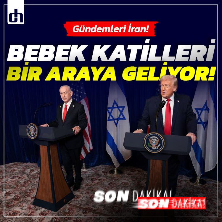 Gündem İran! Soykırım ortakları Trump ile Netenyahu bir araya geliyor!