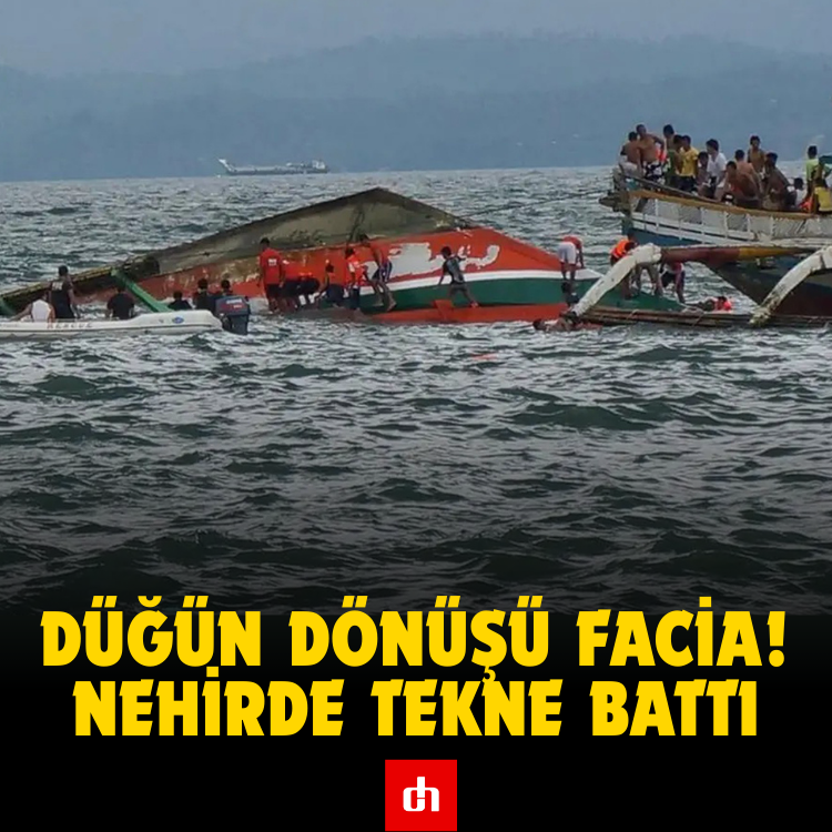 Düğün Dönüşü Facia: Nehirde Tekne Battı