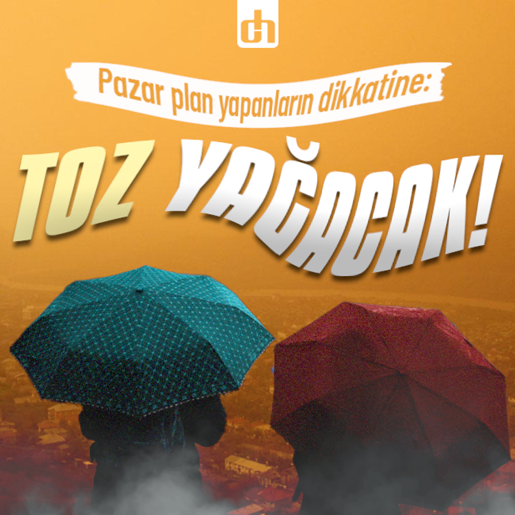 Pazar planı yapanlar dikkat: Türkiye'ye çöl tozu geliyor!