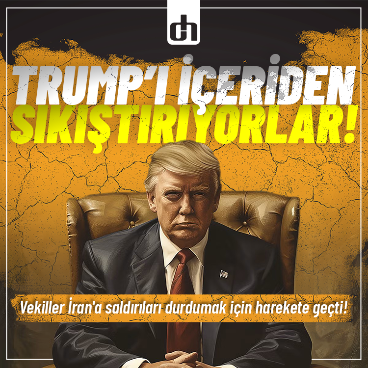 Trump'ı içeriden sıkıştırıyorlar: Vekiller İran'a saldırıları durdumak için hareket geçti!