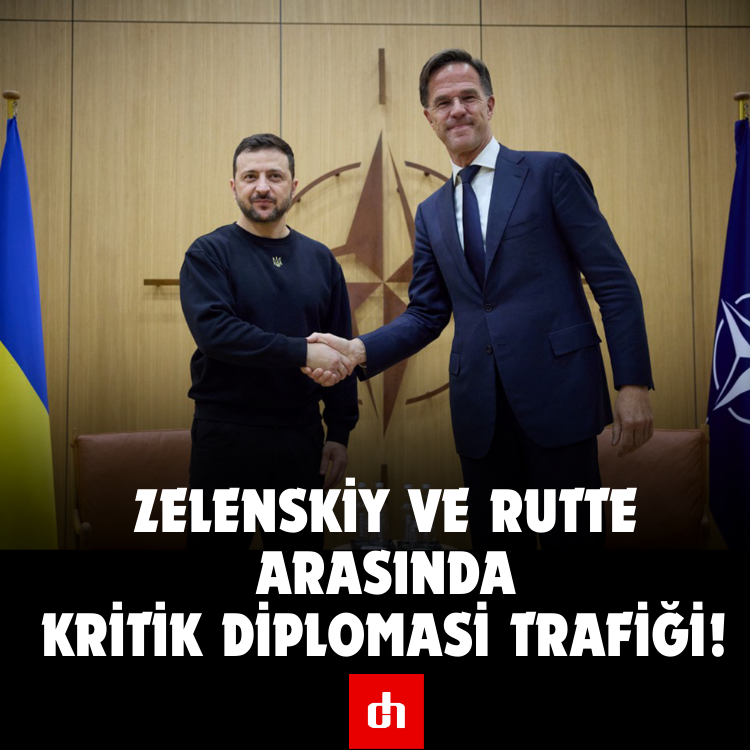 Zelenskiy ve Rutte Arasında Kritik Diplomasi Trafiği!