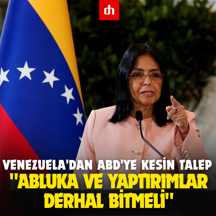 Venezuela'dan ABD'ye kesin talep: "Abluka ve Yaptırımlar Derhal Bitmeli"